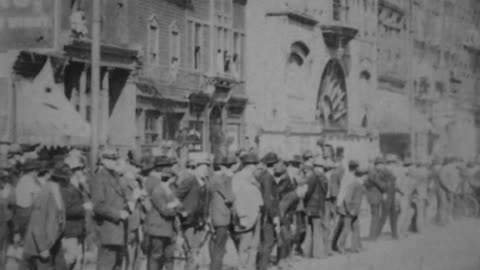 Cleveland Fire Department (1903 Original Black & White Film)