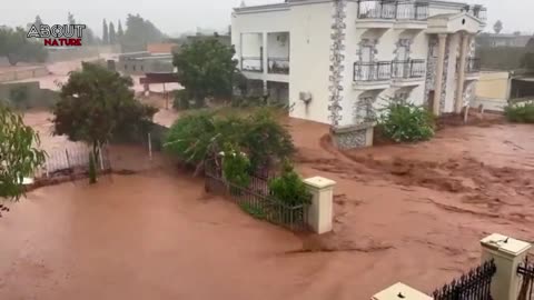 Tropical Storm Daniel exploded in North Africa, causing flooding and havoc in Libya