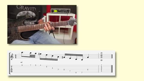 Easy Harmonic Minor Guitar Lick