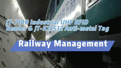 Railway Management with uhf rfid reader