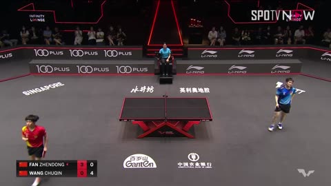 [WTT] FAN Zhendong vs WANG Chuqin - WTT Singapore Smash 2023