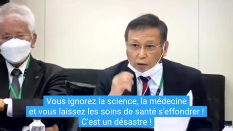 Pr Mesanori Fukushima "scientifiques qui poussent à la vaccination sont des fossoyeurs!" Covid 19