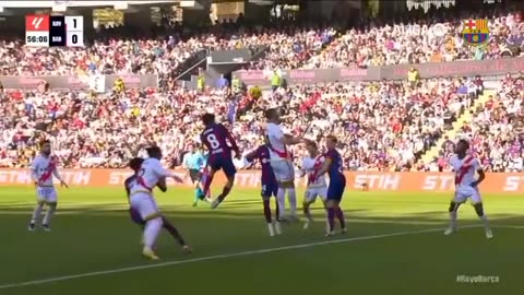 Rayo vallecano 1 vs 1 Barcelona