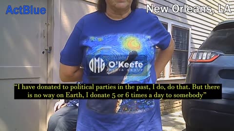 New Orleans, LA - $29,000 in ActBlue Donation Irregularities