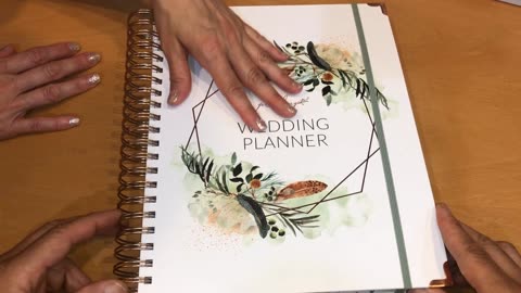 Planberry Wedding Planner Wedd Planning Binder Checklists Pockets Calendar Organizer Bride Hardcover