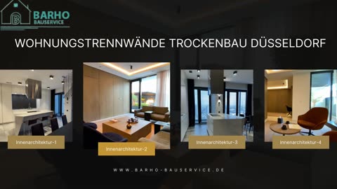 Wohnungstrennwände trockenbau Düsseldorf