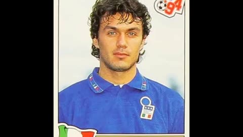 PANINI STICKERS WORLD CUP 1994 ITALY TEAM