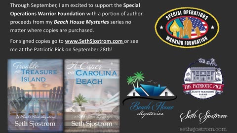 Beach House Mysteries Supports SOWF