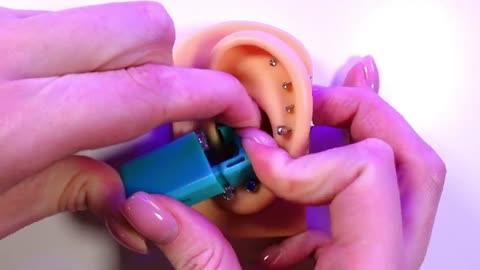 asmr piercing your ear 👂✨