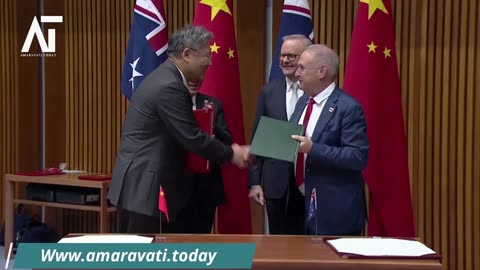 Historic Meeting Albanese & Li Qiang Discuss Trade, Security, and Jailed Writer | Amaravati Today