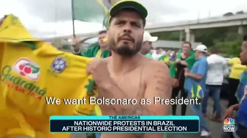 Nationwide Protests Spark In Brazil After Historic Presidential Election