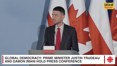 Damon Imani-Justin Trudeau gets schooled at a press conference after criticizing people's skepticism