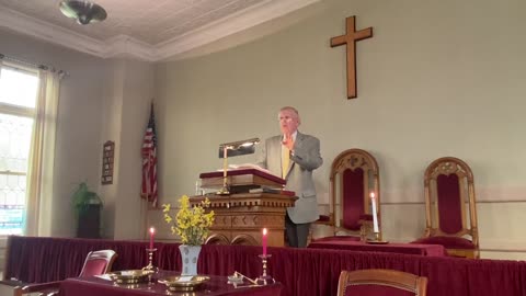 Pastor Jay D. Hobson: Sunday Sermon, Cushman Union Church 4/21/2024