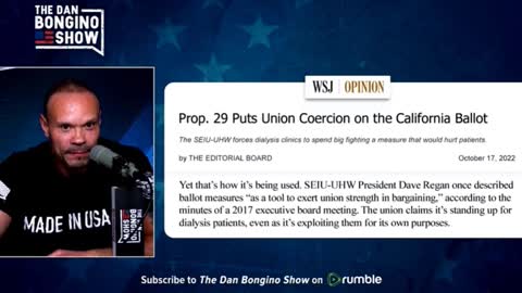 California Prop 29: Kidney Dialysis & Unions, Oil Reserves, Nuclear War is Good for the Climate?