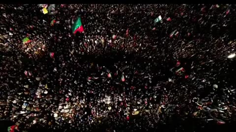 PTI Jalsa in Minar-e-pakistan Lahore