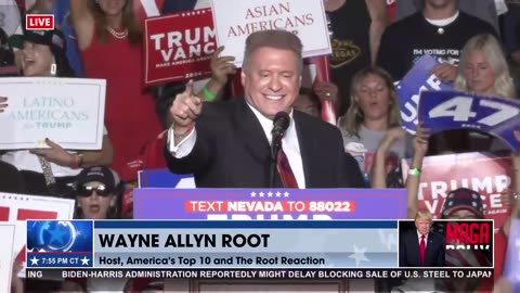 WAYNE ALLYN ROOT FULL SPEACH TRUMP RALLY