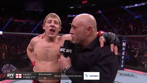 Paddy Pimblett Octagon Interview | UFC 282