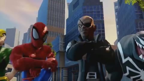 Spiderman's Avengers movie for kids