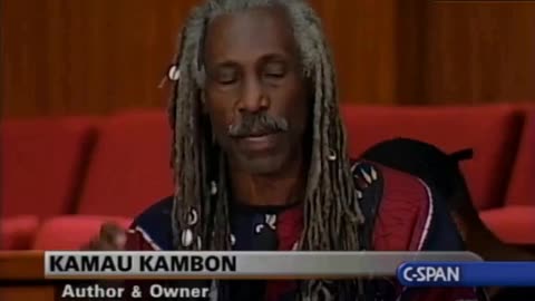 Kamau Kambon Promotes White genocide