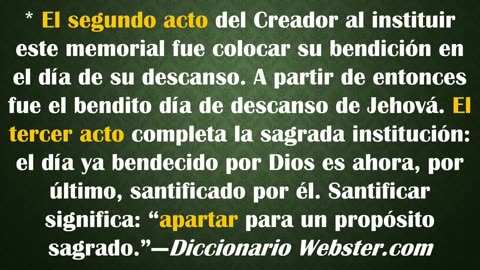 2. La Institución del Sábado - Pr. John Lopera