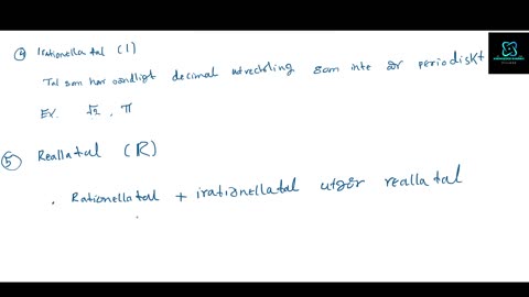 Mängden av Irrationella Tal |Mängden av Reella Tal | Tomma Mängden | Universal Mängden: Part 6