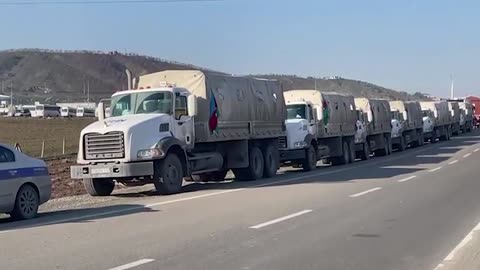 Azerbaijan Sends Large Convoy Of Humanitarian Aid To Turkey