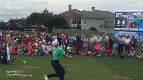 Jordan Spieth's Impressive Trick Shot