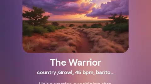 The Warrior – Epic Country Anthem by David Michaels Music