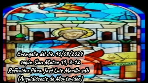 Evangelio del día 16/08/2024 según San Mateo 19, 3-12 - Pbro. José Luis Morillo sdb