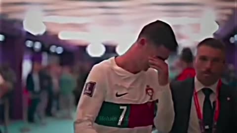 Cr7 word cup crying moment