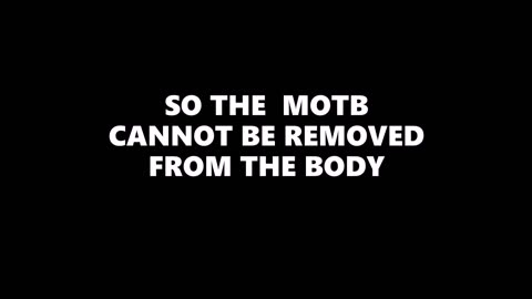 It CANNOT be Removed from the Body - Don't take the V@x