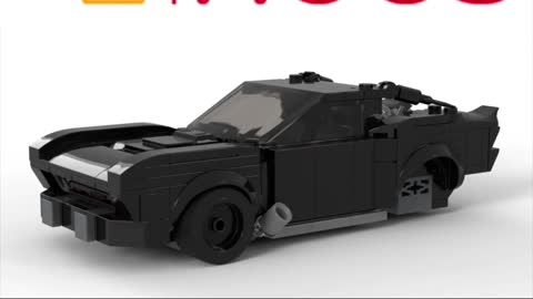 Lego MOC The Batman - Batmobile 2022