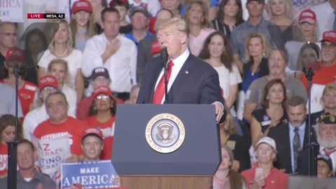 President Trump in Mesa, AZ