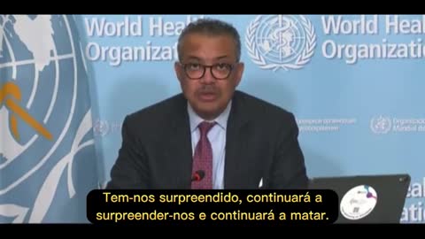 ☢Tedros, Director-Geral da OMS, COVID continuará a matar pessoas por causa da desinformação☢