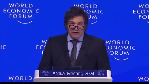 Javier Milei in Davos: "Do not surrender to the advance of the state!