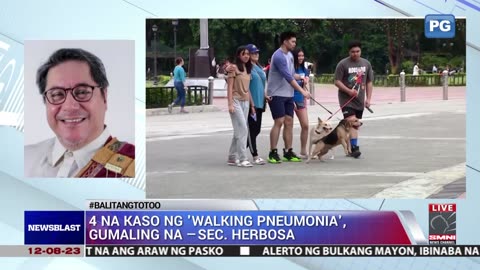 4 na kaso ng 'walking pneumonia', gumaling na —Sec. Herbosa