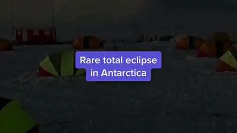 The rare solar #eclipse was only fully visible in #Antarctica.