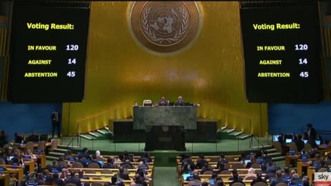 IMMEDIATE CEASEFIRE PASSED IN THE UN