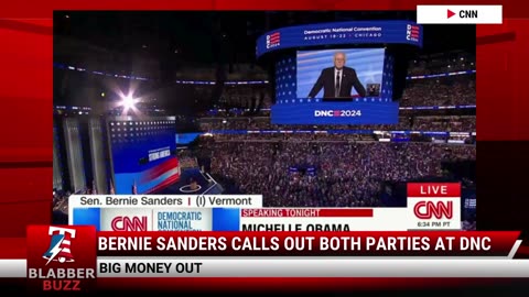 Bernie Sanders Calls Out Both Parties At DNC