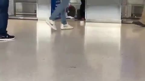 Airport Staff Assaults Passenger Then This Happens FAFO