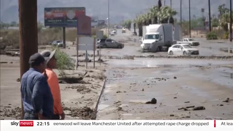 Storm Hilary: 'Life-threatening' flooding and rains in California