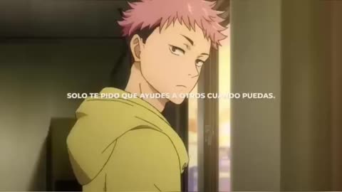 frases de anime 💣💣 JUJUTSU KAISEN... Yuuji #shorts