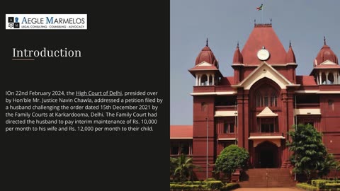 High Court of Delhi Rules on Maintenance Dispute - AMLAWFIRM