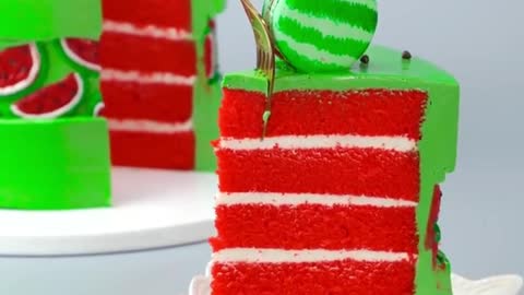 Cute Watermelon Cake!!!