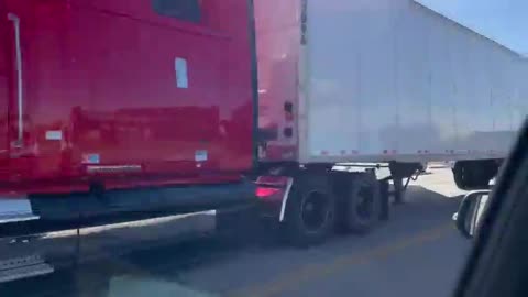 USA Trucker Convoy in Texas