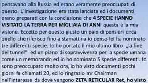 Ministro difesa canadese parla di UFO ed Alieni