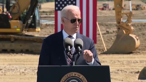 'Hell Of A Legacy': Biden Struggles To Form A Sentence While Stumping Chips Investment