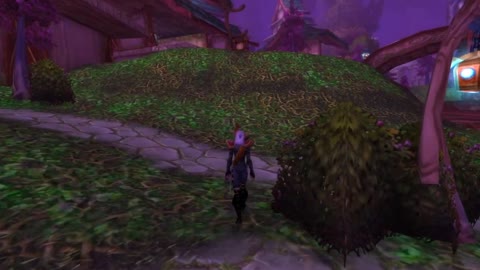 RP Walking in Azeroth. Darnassus