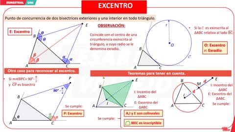 SEMESTRAL VALLEJO 2024 | Semana 06 | Trigonometría | Geometría