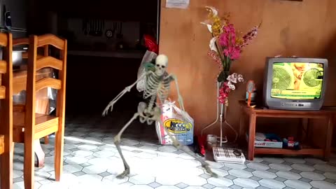 Funny Skeletoon Dance